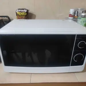 Microwave SHARP R-220MA-WH 20 Liter – Panas Cepat, Hemat Listrik, Panel Mekanis, Desain Minimalis, Garansi 1 Tahun