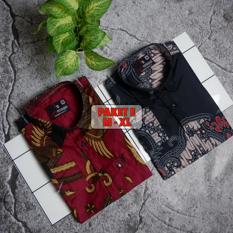 paket hemat (80ribuan) batik packing lengan panjang 4