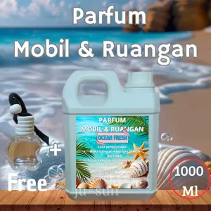 PARFUM CAR & ROOM REFIL PARFUM MOBIL OCEAN FRESH 1 LITER FREE BOTOL APEL AROMA BEST SELLER
