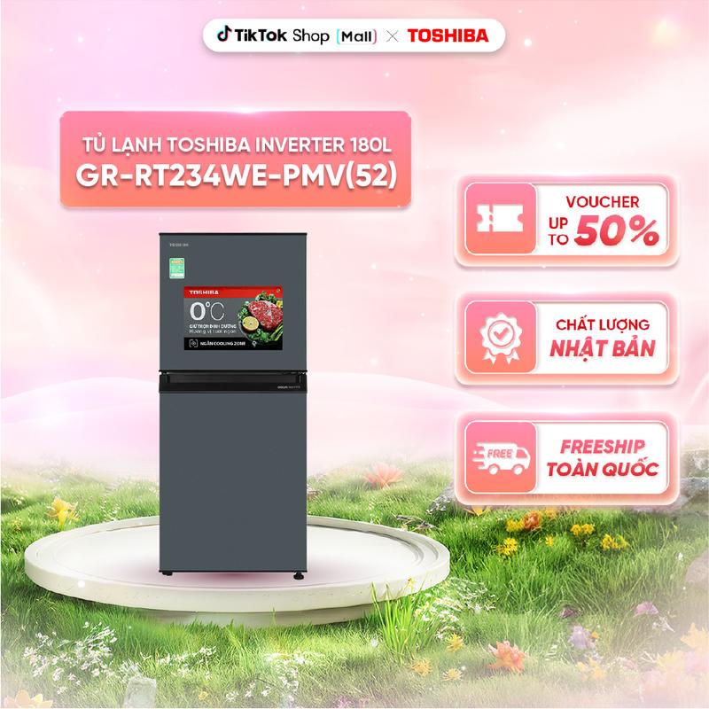Tủ lạnh Toshiba Inverter 180 lít GR-RT234WE-PMV(52)