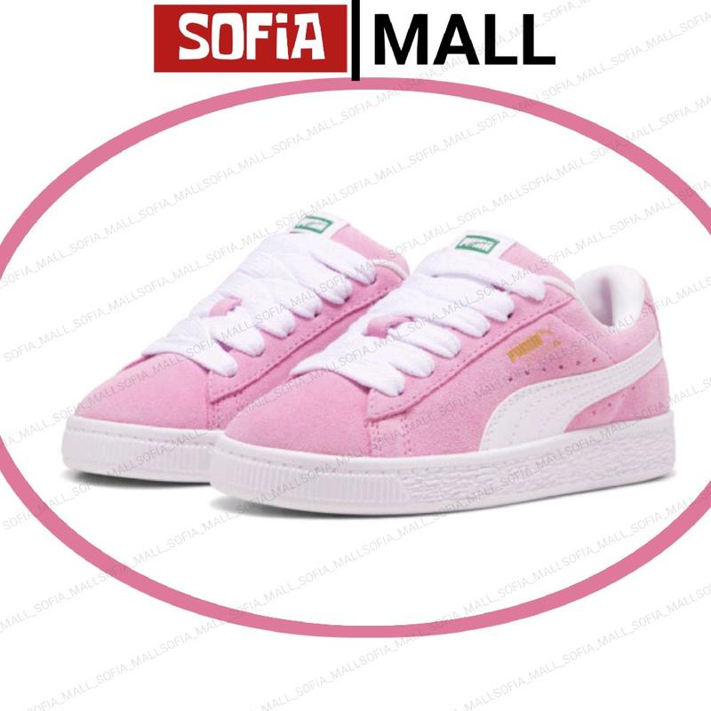 Sepatu Gemuk Gendut Bahan SUEDE XL Warna Dusti Dusty Pink Merah Muda Untuk Wanita Perempuan Cewek remaja Tanggung Casual Karet Shoes Sneakers 0