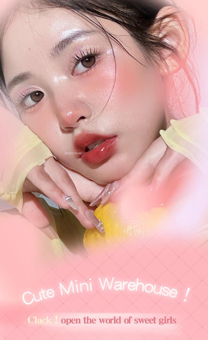 Product Introduction of [BPOM]GOGO TALES LipPods Lipstik Cloud Sense Dual Colour Lipcream Lip Matte Velvet Lipstick Lip Tint Anak Sekolah Make Up Lip Gloss Bibir GT621 2