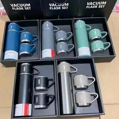(NO REQUEST) Termos sultan set+ 3 cangkir kualitas premium best seller Vacuum 4