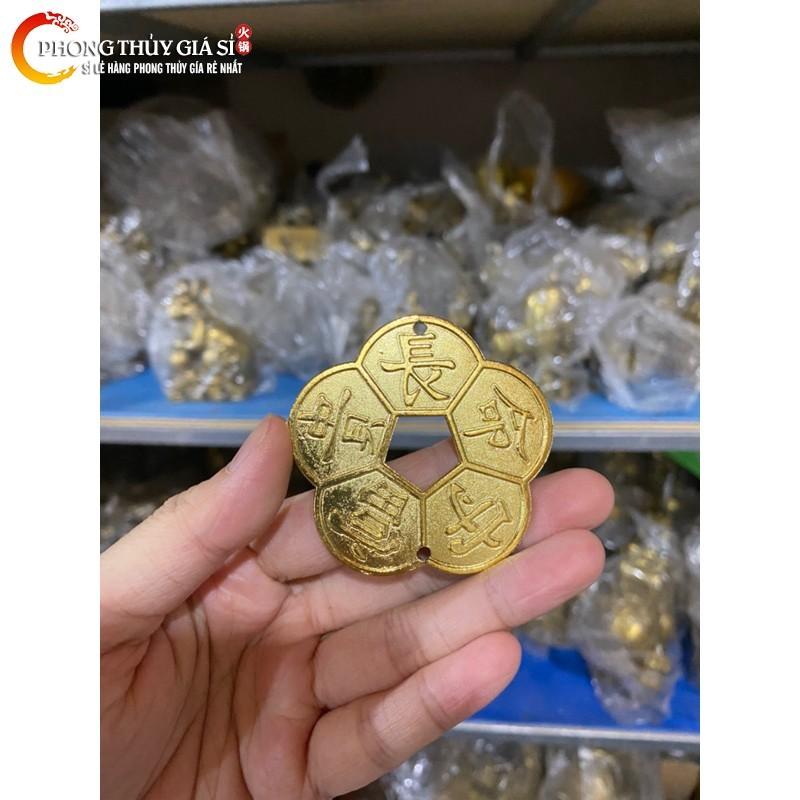 [Rẻ vô địch] Đồng Xu Hoa Mai Kim Tiền phong thủy Loại To Vật phẩm chiêu tài lộc 1