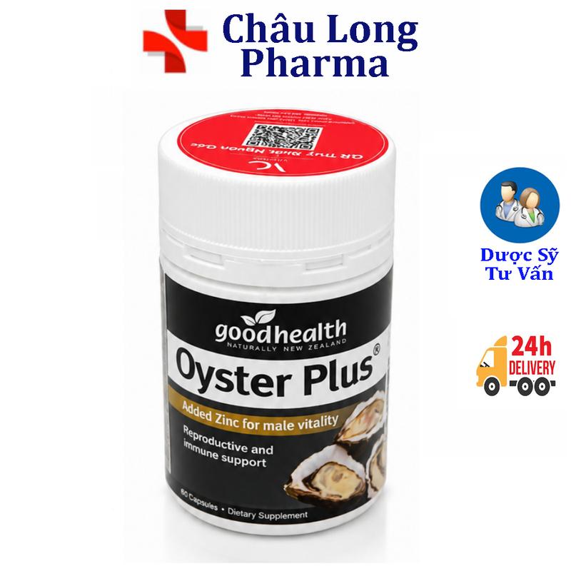 Viên uống Hàu lùn Plus bổ sung kẽm cho nam giới - Hộp 60 viên