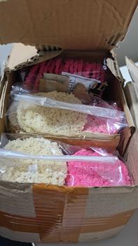 Product Review of Rengginang Singkong 30pcs Mentah Campur Rasa Bawang dan Terasi Asin Food Goreng from m**y 0