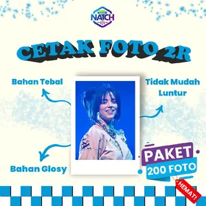 Paket Hemat 200 Foto 2R. Kualitas Jernih.