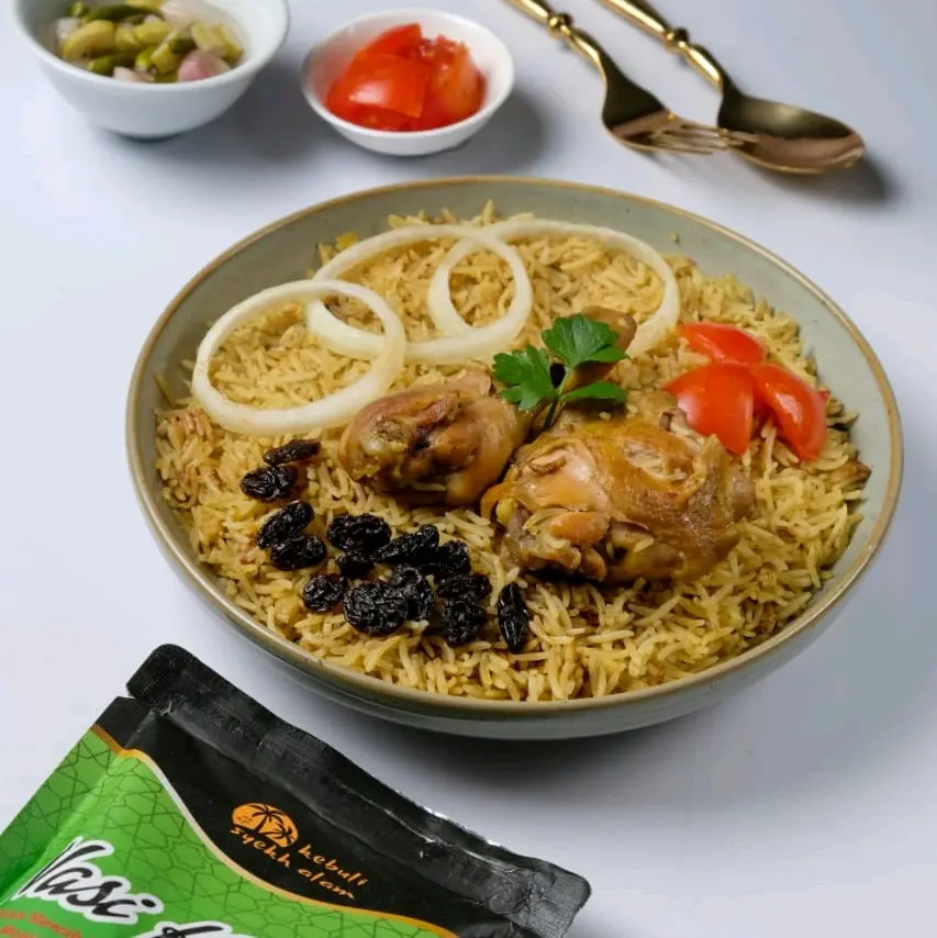 PAKET BUNDLING NASI KEBULI INSTAN BERAS BASMATI 4-5 PORSI