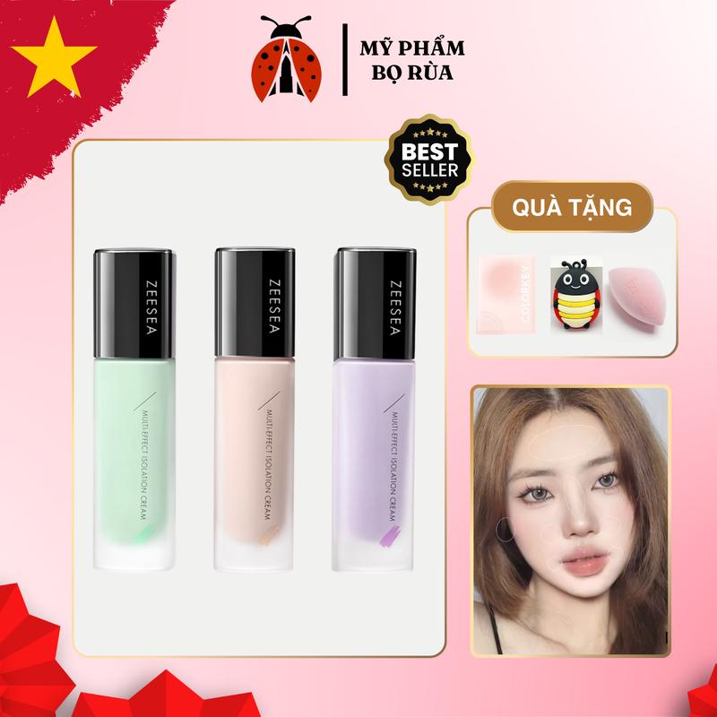 Kem lót tím  ZEESEA Sáng da Che khuyết điểm Chống nắng 30g Trang Điểm Cosmetic Mỹ Phẩm Nữ