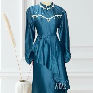 Termurah!! Drees wanita/Gamis wanita Pesta Shakila Baju Dewasa Nyaman Kondangan Lebaran Mewah Cantik