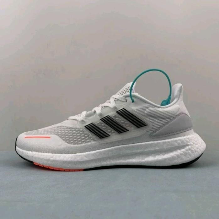 Sepatu Runing PureBoost 22 Heat.RDY Cloud White Solar Red - 40 2