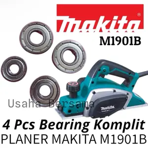 M1901B  Bearing Set Planer MAKITA M1901B KOMPLIT 4 Pcs Klaher Mesin Serut Planer MAKITA M1901B