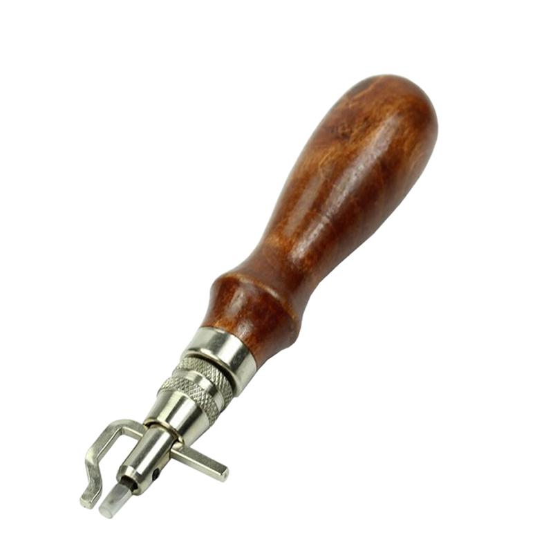 Product Introduction of 7 in 1 Multipurpose Leather Craft Tool Sew&Crease Leather Edge Beveler Tool Set 33