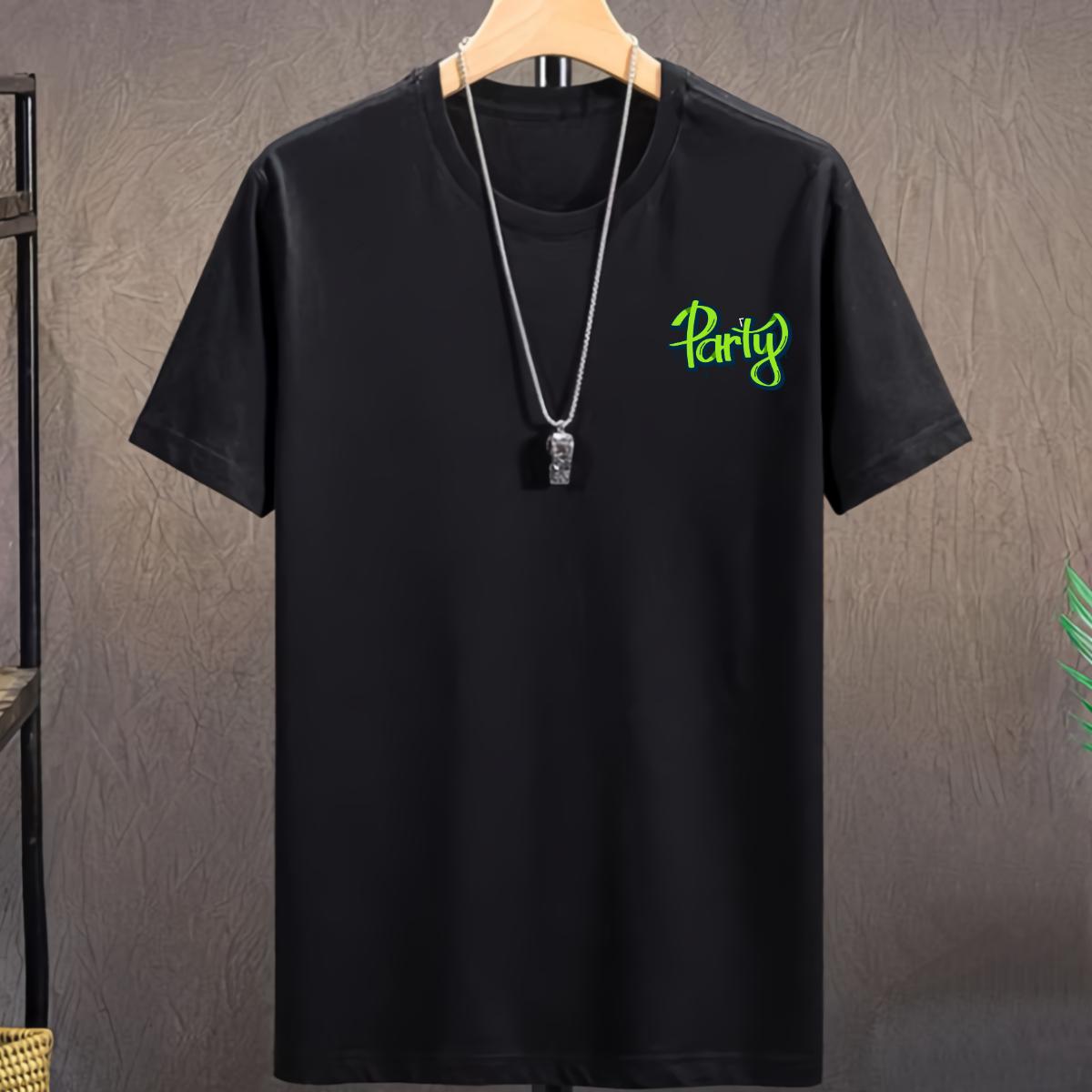 Kaos PARTY / Kaos distro cowok / kaos cowok / baju distro cowok / kaos cowok distro / kaos pria / kaos cowok starboy / aerostreet / kaos distro / rowndivision / kaos rowndvsn / breakside Digital Katun Lembut Nyaman Tshirt Atasan Dewasa Keren Motif