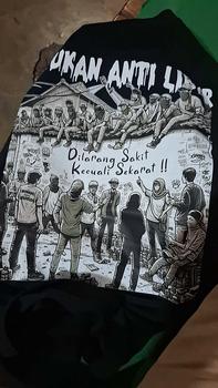 Product Review of Kaos Pasukan Anti Libur Vol 4 Kaos Kata Kata Unisex Cotton Combed 24s Sablon DTF Size S sd XXXL by Markaskaos.id from k**k 0