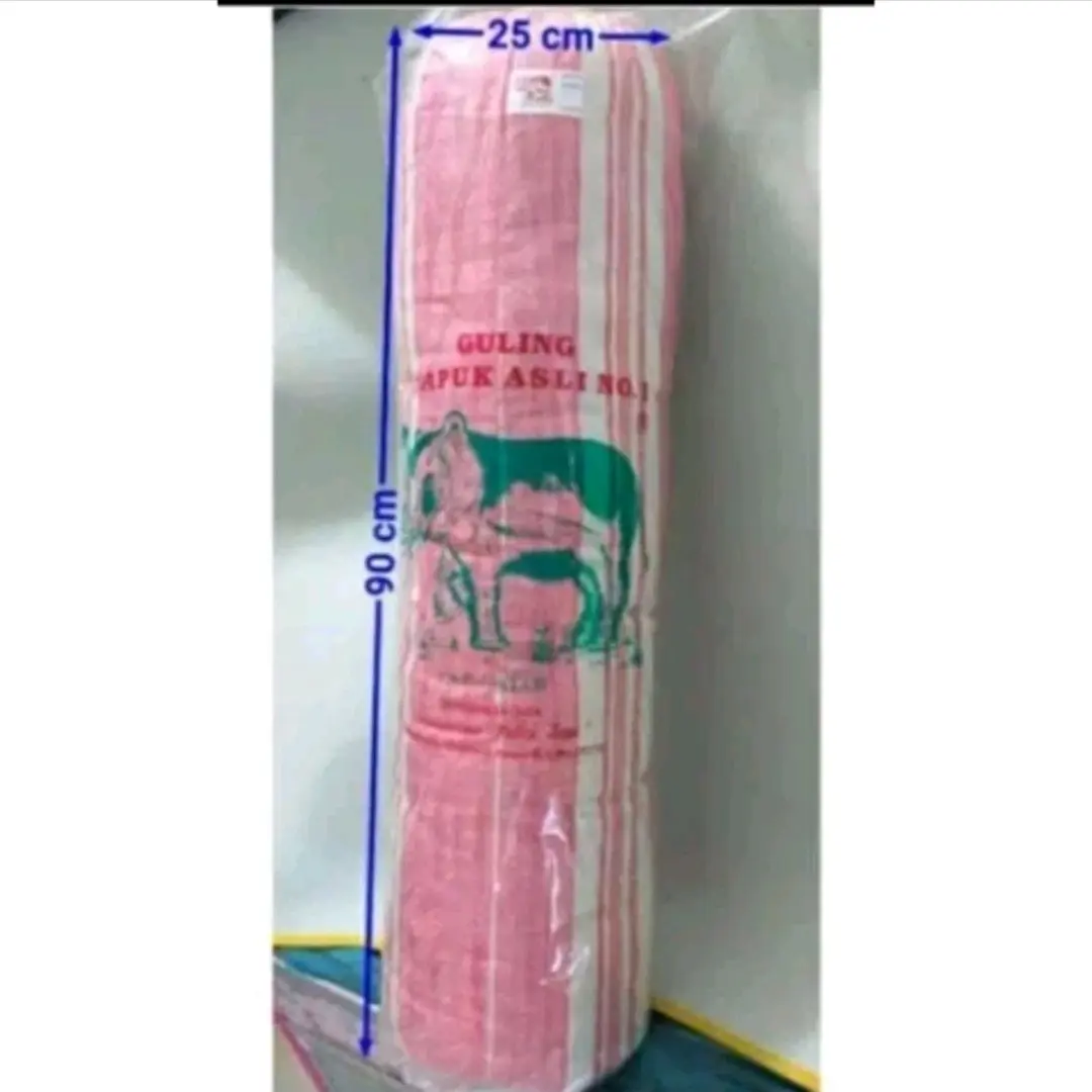 Guling Kapuk Aslii No 1 - Cap Gajahh Ukuran (P 90× L 25 cm) - Bed