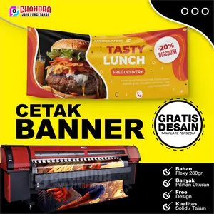 Cetak Banner Usaha Custom Flexy 280GR | Tahan Lama dan Berkualitas