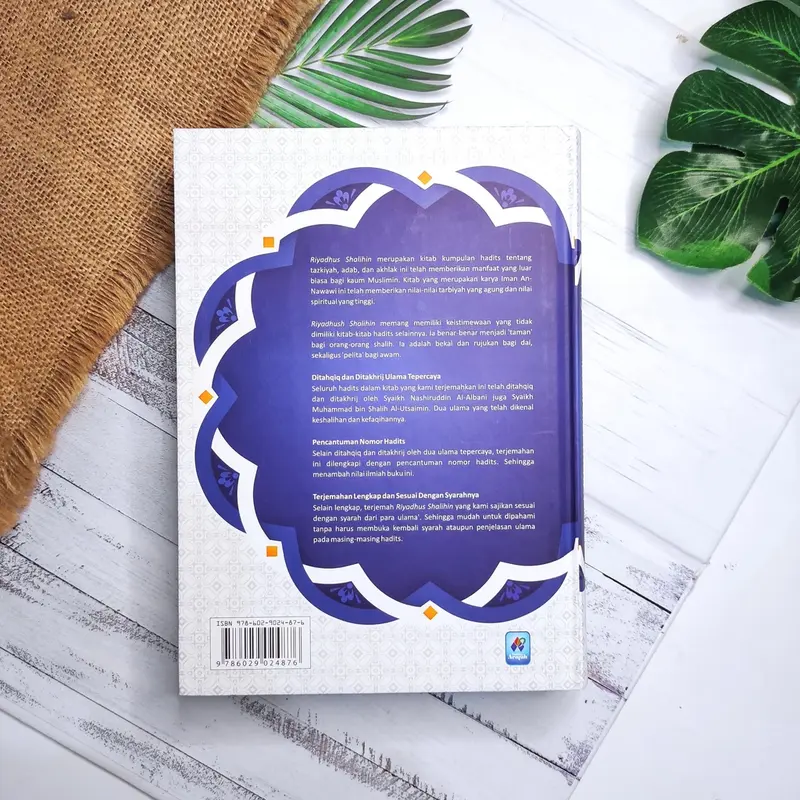 Riyadus Sholihin Karya Imam An-Nawawi Asy Syafii Riyadhus Shalihin Pustaka Arafah Original Asli 3
