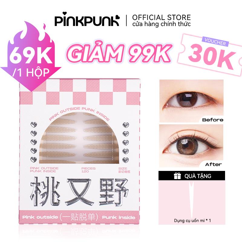(COD) Miếng dán kích mí PinkPunk miếng dán kích mí trong suốt siêu tàng hình chống nước và mồ hôi Women Cosmetic Mỹ Phẩm Trang Điểm kích  mí