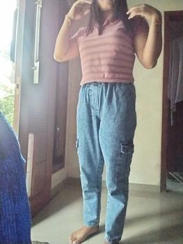 Product Review of CELANA BAGGY JEANS CARGO MODEL TERBARU KEKINIAN SIZE STANDAR DAN JUMBO from l**k 0