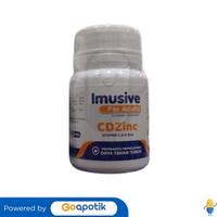 Gambar IMUSIVE FOR ADULT CD ZINC BOTOL 30 KAPSUL dari Apotek Indosehat Jember By GoApotik Kab. Jember 2 Tokopedia