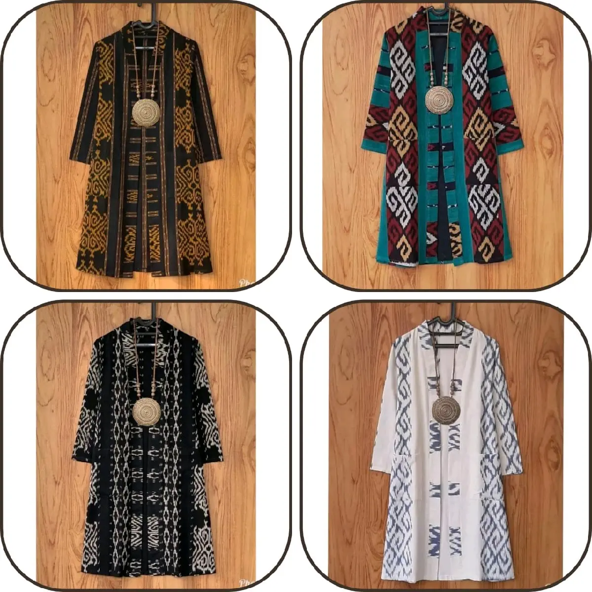 CARDIGAN TENUN , OUTER TENUN MIDI , OUTER TENUN ETNIK