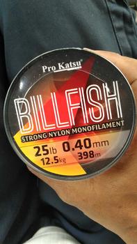 Product Review of Senar Pancing Strong Nylon Monofilament Pro Katsu Billfish 1/8 Spool Pilih Ukuran from G**A 0