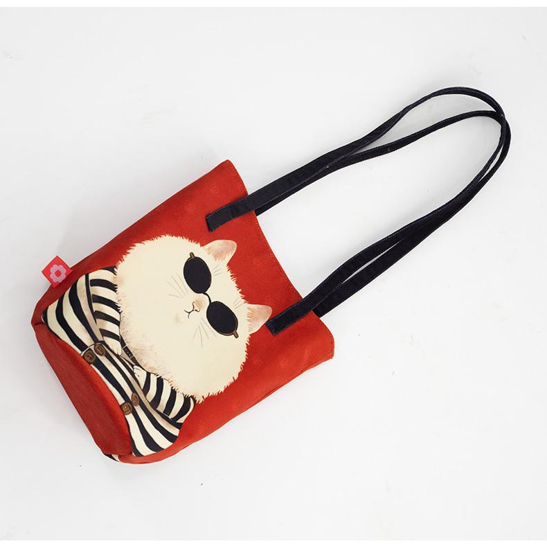 Product Introduction of Sunglasses Cat One Shoulder Bucket Bag 5