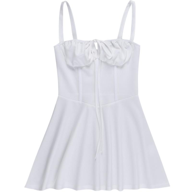 Product Introduction of Women's Spaghetti Strap Neckline with Lace Up Dress For Women Summer Casual Wear Womenswear Lingerie 13