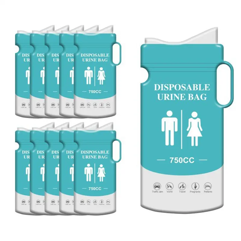Disposable car emergency urine bag, quick solidification, traffic jam urine bag, odor proof, leak proof, vomiting urine bag