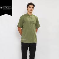 Gambar InsanMosleem Baju Koko Kemeja Kemko Pria Lengan Pendek Katun Madinah Exclusive Ramadhan Premium Polos Ringan Halus Tidak Nerawang - Cokelat Muda, M dari InsanMosleem Store Kota Tasikmalaya 1 Tokopedia