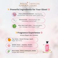 Gambar WHITE GARDEN Shower Gel Hanami With Cherry Blossom Extract, Niacinamide & Aloe Vera Juice - HANAMI dari White Garden ID Kota Administrasi Jakarta Barat 2 Tokopedia