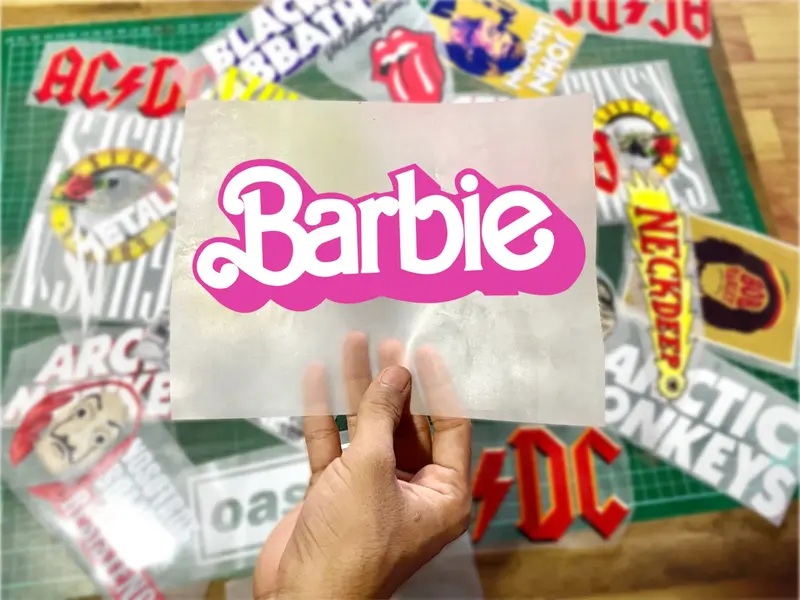 SABLON SETRIKA DTF 10cm GIRL CARTOON PRINCES satuan / Print DTF iron patch ANIMASI ANAK CEWEK Frozen Little Ponny BARBIE 8