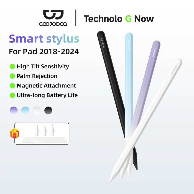 GOOJODOQ GD13 Wireless Charging Stylus Pen Pengecasan Tanpa Wayar