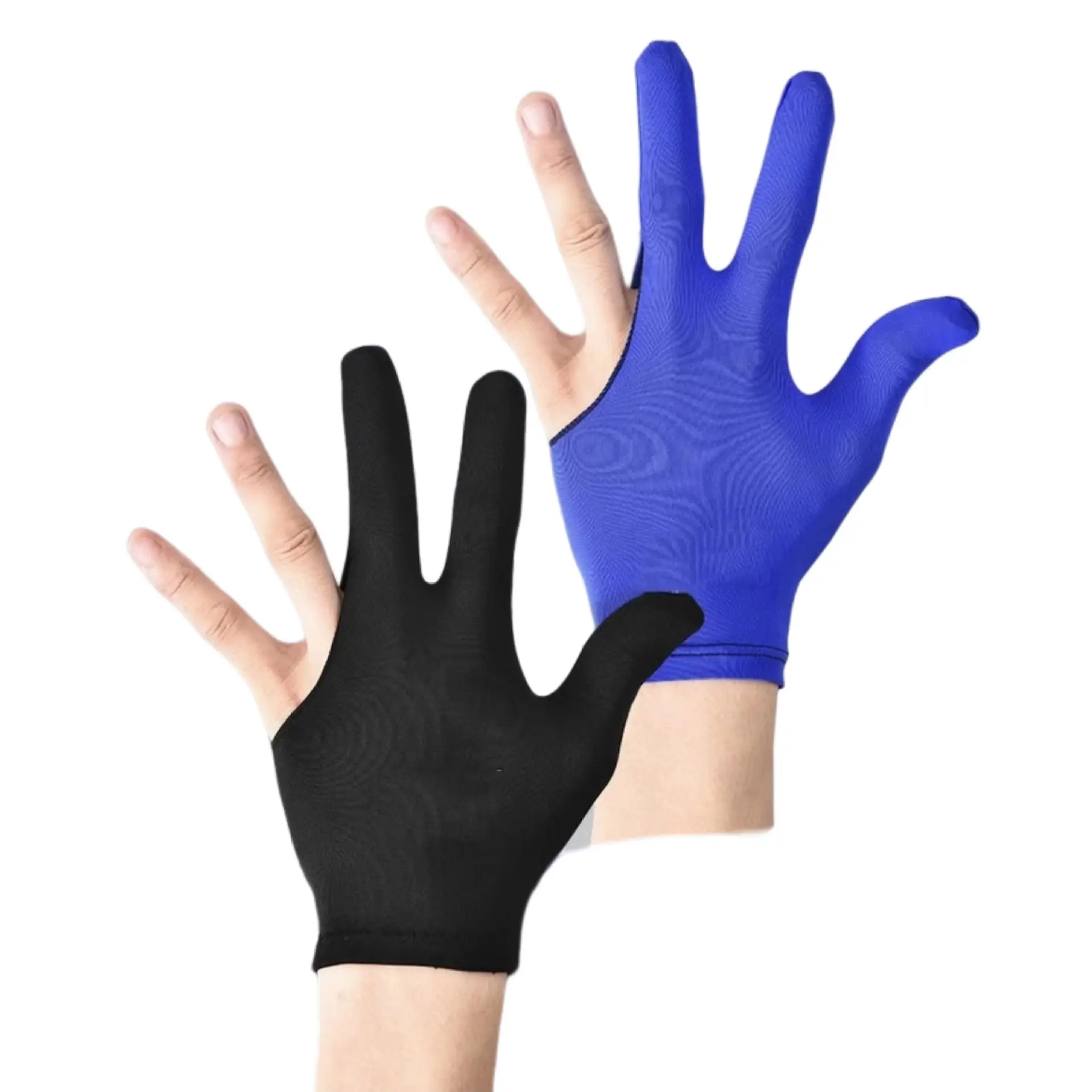 1PC Professional Breathable Thin Men Women Left Right Hand Three Finger Billiards Gloves