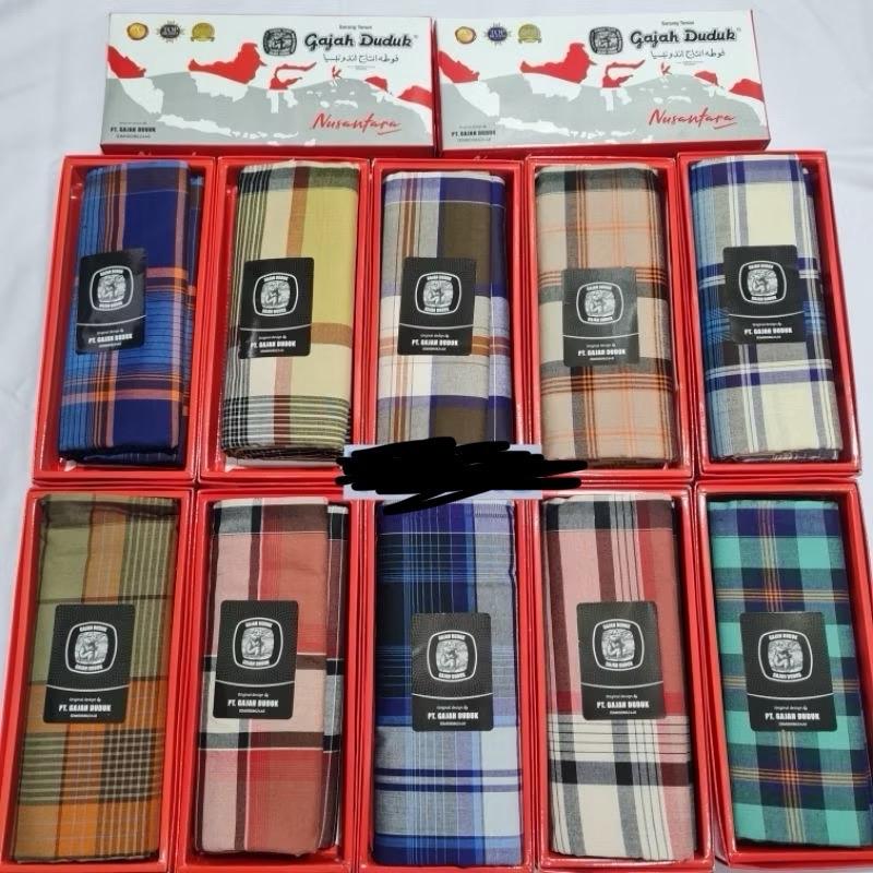 100% original sarung gajah duduk asia / Musantaraa ( dos merah kotak) 1