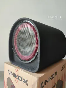 IKONIC Speaker Mobil Bluetooth Full Bass 12 Inch AC DC Speaker Tabung Speaker Portable USB Radio SD Card Niko GL-12