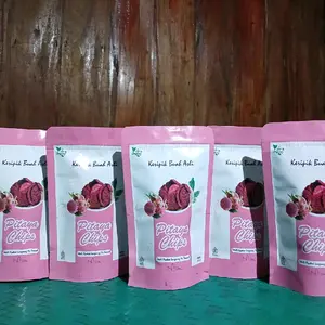KERIPIK BUAH NAGA ASLI Kripik Kering Chips Cemilan