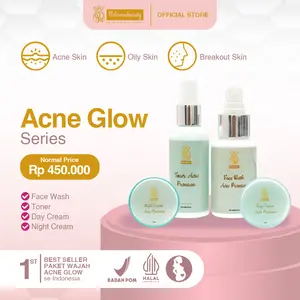 PAKET ACNE  GLOW BDERMABEAUTY