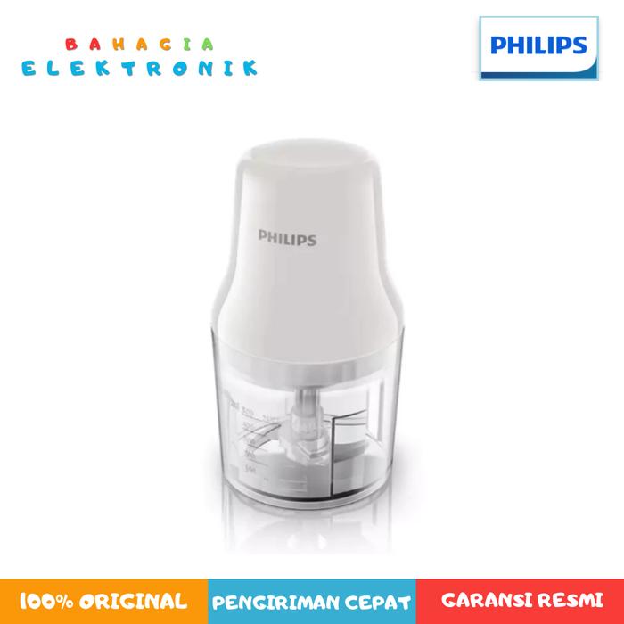 Gambar PHILIPS HR1393/00 Daily Collection Chopper Electric 700ml dari BAHAGIA ELEKTRONIK Kota Administrasi Jakarta Pusat Tokopedia