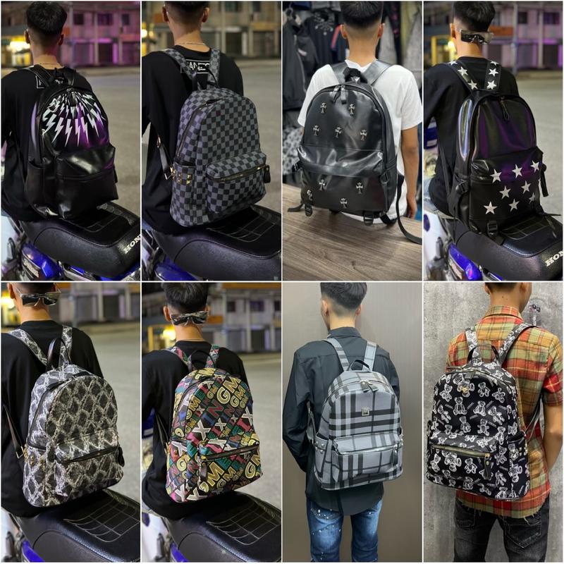 Balo da cho nam và nữ tổng hợp 11 mẫu , balo đeo đi học hàng new 2025 cho học sinh