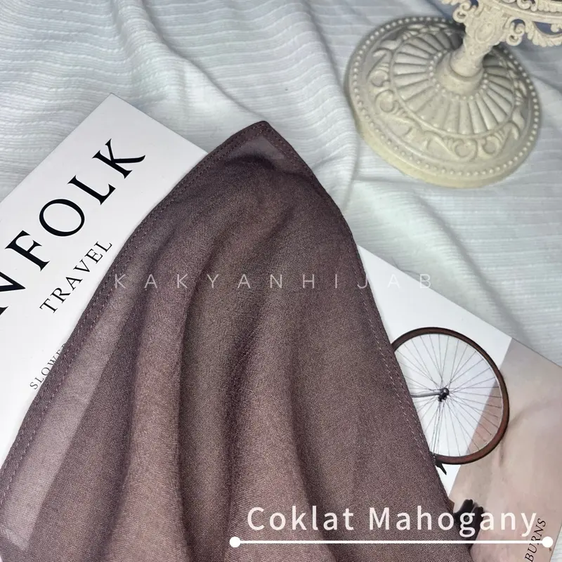 Pashmina Viscose Premium | Pashmina Arabian Voile Shawl 7