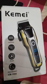Product Review of KEMEI 1990 Alat Cukur Turbo Kemei 1990 Clipper Kemei KM-1990 Cukruan Rambut Kemei KM1990 TURBO KM-1990 Mesin Cukur Rambut from A**h 0