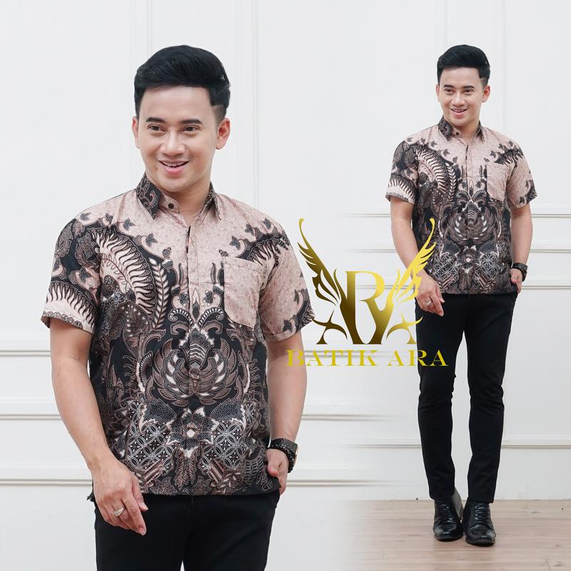 Product Introduction of kemeja batik lengan pendek pria dewasa poliester 2