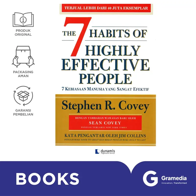 Gramedia - Buku Self Help The 7 Habits Of Highly Effective People 1