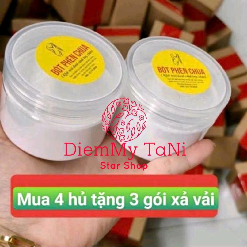 COMBO 2 hủ phèn chua chứng cất khử mùi 100gr/1hủ(có che tên sp)