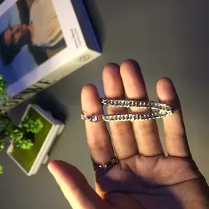 GELANG TANGAN RANTAI PRIA 3mm-11mm GELANG ANTIPUDAR PRIA GELANG ANTIPUDAR Bracelets