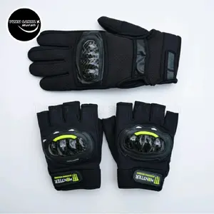 Sarung Tangan Motor Full Jari Dan Setengah Jari Kualitas Premium Dewasa Motorcycle