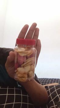 Product Review of Buah Toples 300ml | Keripik Buah | Buah Kering | Kripik Buah | Keripik Strawberry Kering | Snack Buah | Cemilan Buah | Snack Sehat | Snack Bawang Merah Bawang Putih | Mix Buah Toples | Cemilan Sehat | Keripik Bawang | Keripik Sayur from L**✨ 2
