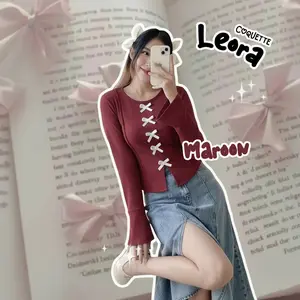 New Arrival Coquette Leora Blouse Cardi Wanita Terbaru 2025 LD 70